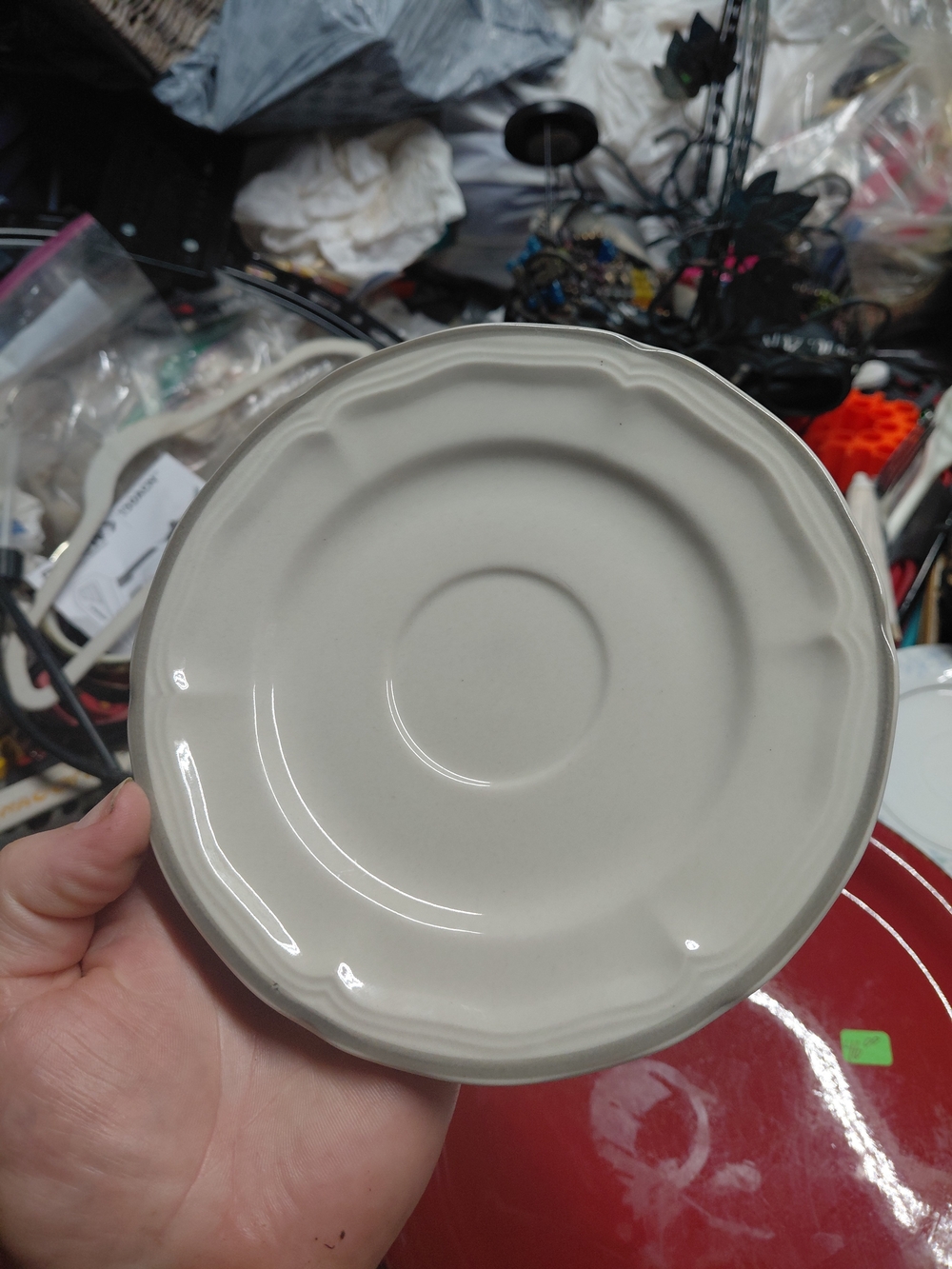 Southampton Stoneware Collection Japan 6.5" Saucer Plate Scalloped